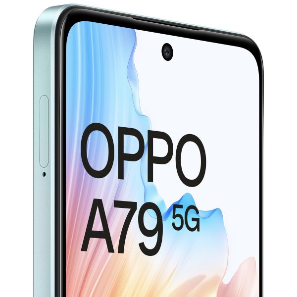 (Refurbished) Oppo A79 5G (Glowing Green, 8GB RAM, 128GB Storage) | 5000 mAh Battery with 33W SUPERVOOC Charger | 50MP AI Rear Camera | 6.72  FHD+ 90Hz Display | with No Cost EMI Additional Exchange Offers Online