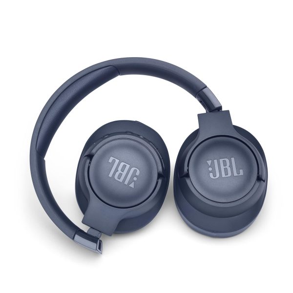 JBL Tune 760NC, Wireless Over Ear Active Noise Cancellation Headphones with Mic, Upto 50 Hours Playtime, Multi-Device Connectivity, Pure Bass, AUX & Voice Assistant Support for Mobile Phones (Blue) Fashion