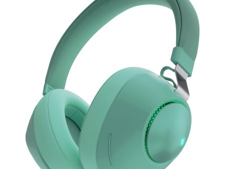 ZEBRONICS Duke 60hrs Playback Bluetooth Wireless Over Ear Headphone with Mic (Green) Online