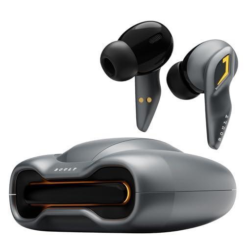 Boult Audio [Just Launched] UFO True Wireless in Ear Earbuds with 48H Playtime, Built-in App Support, 4 Mics Clear Calling, Low Latency Gaming, Made in India Bluetooth 5.3 TWS Ear Buds (Smoky Metal) Sale