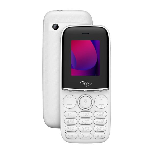 (Refurbished) itel Muzik110 (4.5cm, Loud Sound, White) For Discount