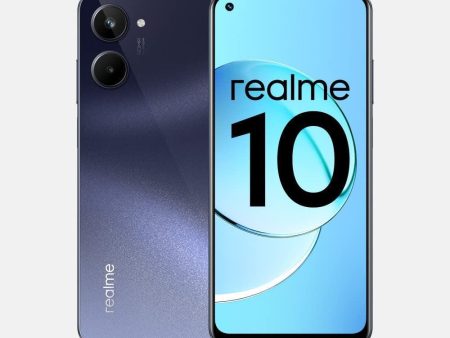 (Refurbished) realme 10 (Rush Black, 4 GB Ram, 64 GB RAM Storage) on Sale