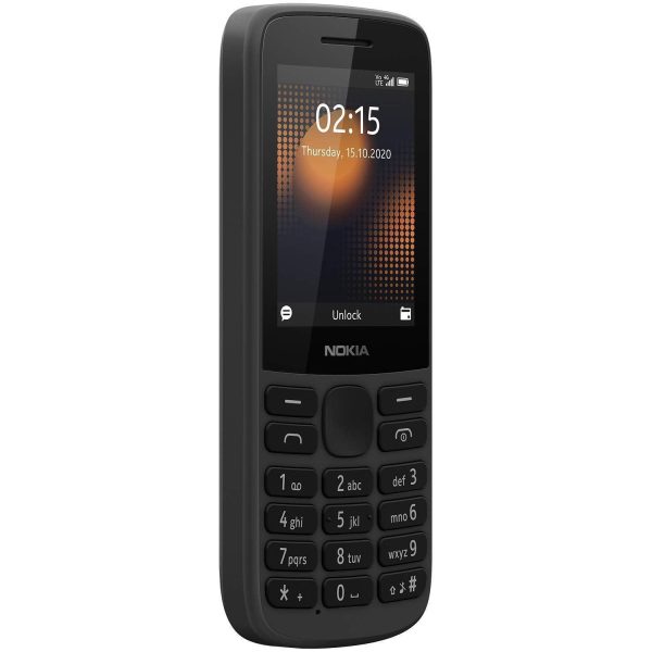 (Refurbished) Nokia 215 4G Dual SIM 4G Phone with Long Battery Life, Multiplayer Games, Wireless FM Radio and Durable Ergonomic Design – Black For Discount