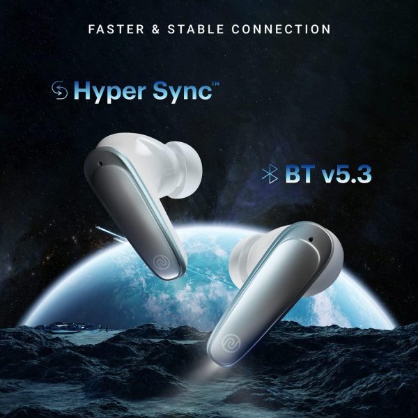 Noise Buds X Truly Wireless in-Ear Earbuds with ANC(Upto 25dB), 35H Playtime, Quad Mic with ENC, Instacharge(10 min=120 min), 12mm Driver, BT v5.3 (Snow White) Online