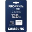 SAMSUNG PRO Ultimate microSD Memory Card + Adapter, 128GB microSDXC, Up to 200 MB s, 4K UHD, UHS-I, Class 10, U3,V30, A2 for Action Camera, Drone, Gaming, Phones, Tablets, MB-MY128SA WW Hot on Sale