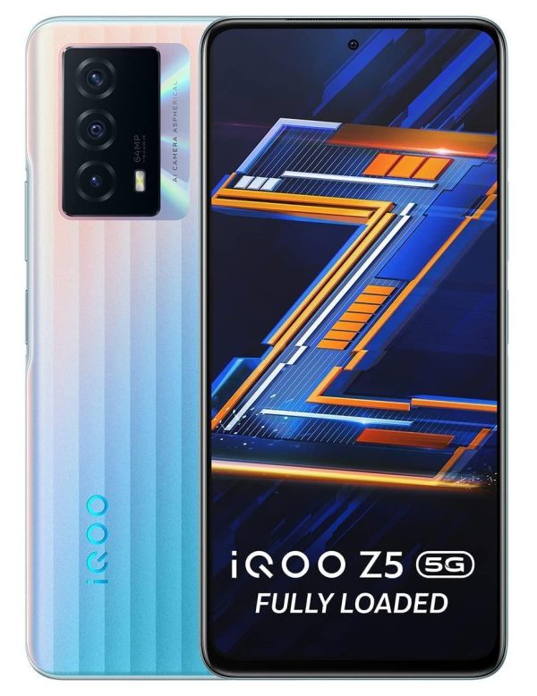 (Refurbished) iQOO Z5 5G (Cyber Grid, 8GB RAM, 128GB Storage) Online