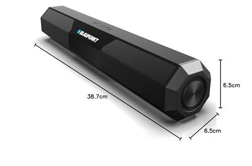 Blaupunkt SBA20 16W Bluetooth Soundbar for TV with Bluetooth SD Card Aux, Mini Sound Audio System for TV Speakers, Mobile, PC, Projectors, Tablets, Laptops Hot on Sale