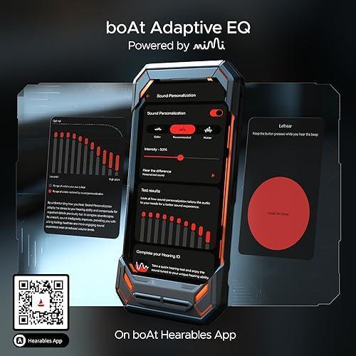 boAt Airdopes Flex 454 ANC in Ear TWS Earbuds with Smart Features, ANC, 60HRS Playback, Beast Mode(Low Latency), Quad Mics ENx Tech, Multi Point Connectivity, ASAP Charge(Zinc White) Online now