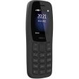 (Refurbished) Nokia 105 Classic | Single Sim Keypad Phone with Built-in UPI Payments, Long-Lasting Battery, Wireless FM Radio, Charger in-Box | Charcoal Supply