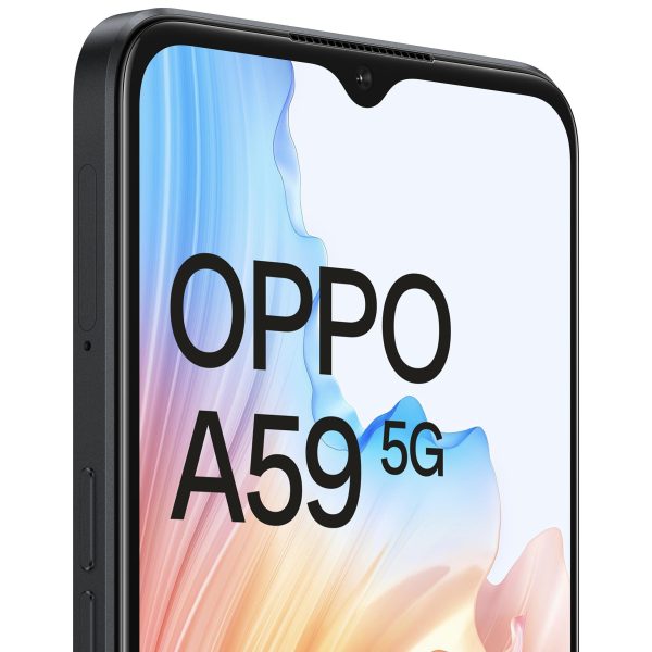 (Refurbished) OPPO A59 5G (Starry Black, 6GB RAM, 128GB Storage) | 5000 mAh Battery with 33W SUPERVOOC Charger | 6.56  HD+ 90Hz Display | with No Cost EMI Additional Exchange Offers Cheap