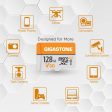 [Gigastone] 128GB Micro SD Card, 4K Video Pro, GoPro, Surveillance, Security Camera, Action Camera, Drone, 95MB s MicoSDXC Memory Card UHS-I V30 Class 10 Supply