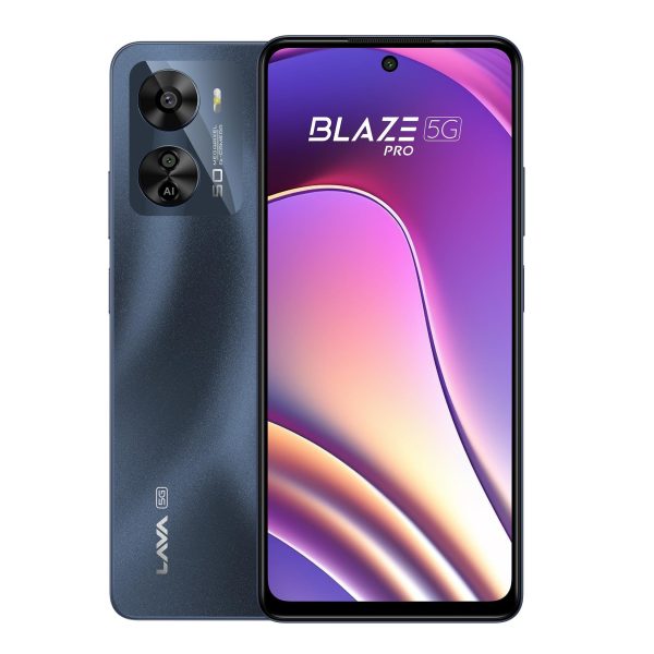 (Refurbished) Lava Blaze Pro 5G (Starry Night, 8GB RAM, 128GB Storage)| 50 MP AI Camera |120 Hz FHD+ Display | 33W Fast Charger | Upto 16 GB Expandable RAM Cheap