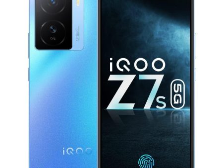 (Refurbished) iQOO Z7s 5G by vivo (Norway Blue, 6GB RAM, 128GB Storage) | Ultra Bright AMOLED Display | Snapdragon 695 5G 6nm Processor | 64 MP OIS Ultra Stable Camera | 44WFlashCharge Sale