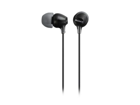 Sony MDR-EX15AP EX In-Ear Wired Stereo Headphones with Mic (Black) Cheap