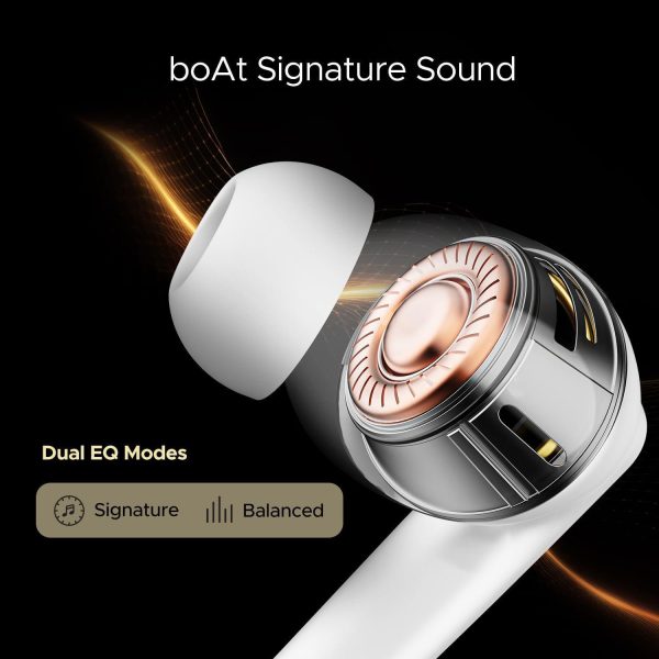 boAt Airdopes 141 ANC TWS in Ear Earbuds with 32 Db ANC, 42 Hrs Playback, 50Ms Low Latency Beast Mode, Iwp Tech,Signature Sound,Quad Mics with Enx,ASAP Charge,USB Type-C Port & Ipx5(White) For Discount