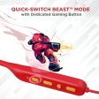 boAt Rockerz 378 Bluetooth Neckband with Spatial Bionic Sound Tuned by THX, Beast™ Mode, ASAP™ Charge, Signature Sound, 25 Hours Playtime & BT v5.1(Vibrant Red) For Cheap