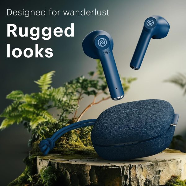 Noise Buds Explore in Ear TWS Earbuds with 50H of Playtime, Quad Mic with ENC, Instacharge(10 min=120 min), 12mm Driver, Low Latency(up to 50ms), BT v5.3 (Cobalt Blue) For Cheap