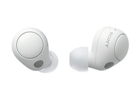 Sony WF-C700N Bluetooth Truly Wireless Active Noise Cancellation in Ear Earbuds,360 RA, Multipoint Connection, 10 mins Super Quick Charge, 15hrs Battery, IPX4 Rating, Fast Pair, App Support-White For Cheap