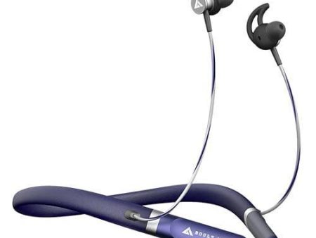 Boult Audio Just Launched FCharge Bluetooth Earphones with 40H Playtime, Zen ENC Mic, Dual Device Connectivity, Type C Fast Charging, 14.2mm Bass Driver, Made in India, IPX5 Silicon Neckband (Blue) Supply