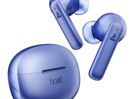 boAt Airdopes 170 TWS Earbuds with 50H Playtime, Quad Mics ENx™ Tech, Low Latency Mode, 13mm Drivers, ASAP™ Charge, IPX4, IWP™, Touch Controls & BT v5.3(Tranquil Blue) For Cheap