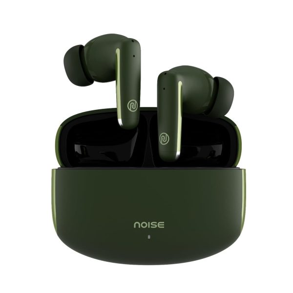 Noise Buds Venus Truly Wireless in-Ear Earbuds with ANC(Upto 30dB), 40H Playtime, Quad Mic with ENC, Instacharge(10 min=120 min), Low Latency(up to 45ms),10mm Driver (Galaxy Green) For Cheap