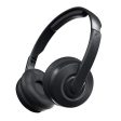 Skullcandy Cassette On-Ear Wireless Headphones, 22 Hr Battery, Microphone, Works with iPhone Android and Bluetooth Devices - Black Discount