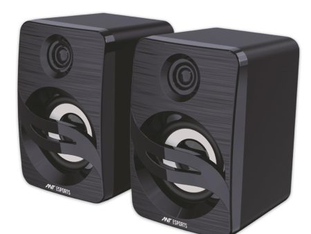 Ant Esports GS150 Computer Speakers, 2.0CH PC Speakers, in-line Volume Control, 6W USB Powered Stereo Desktop Speakers with 3.5mm AUX for PC Laptop Projector Tablet Cellphone Sale