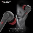 Fireboltt Fire Pods Vega 811 TWS earbuds with captivating RGB lights, Bluetooth 5.3, Gaming Mode, Quad Mic ENC, and voice assistance (Black Red) Online Sale