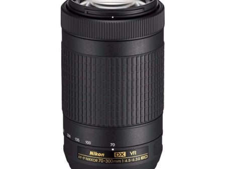 Nikon AF-P DX NIKKOR 70-300 mm f 4.5-6.3G ED VR Lens for DSLR Cameras (Black) Discount