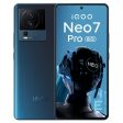 (Refurbished) iQOO Neo 7 Pro 5G (Dark Storm, 12Gb Ram, 256Gb Storage) | Snapdragon 8+ Gen 1 | Independent Gaming Chip | Flagship 50Mp Ois Camera | Ag Glass Design, Blue Discount