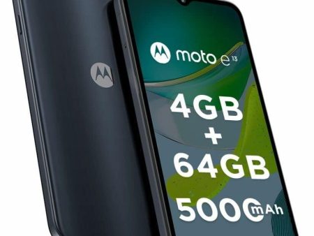 (Refurbished) Motorola e13 (Cosmic Black, 4GB RAM 64GB Storage) Fashion