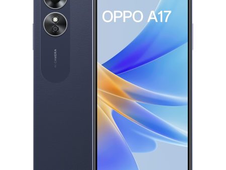 (Refurbished) Oppo A17 (Midnight Black, 4GB RAM, 64GB Storage) with No Cost EMI Additional Exchange Offe Online