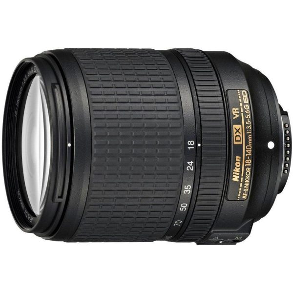 Nikon Af-S Dx Nikkor 18-140Mm F 3.5-5.6 G Ed Vr Zoom Lens for DSLR Camera - Black Sale