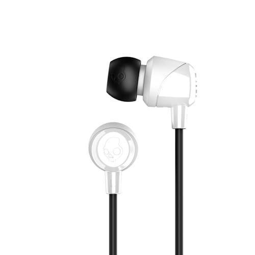 Skullcandy Jib In-Ear Wired Earbuds, Microphone, Works with Bluetooth Devices and Computers -White Online now