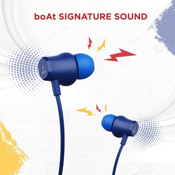 boAt Rockerz 378 Bluetooth Neckband with Spatial Bionic Sound Tuned by THX, Beast™ Mode, ASAP™ Charge, Signature Sound, 25 Hours Playtime & BT v5.1(Midnight Blue) Online Hot Sale