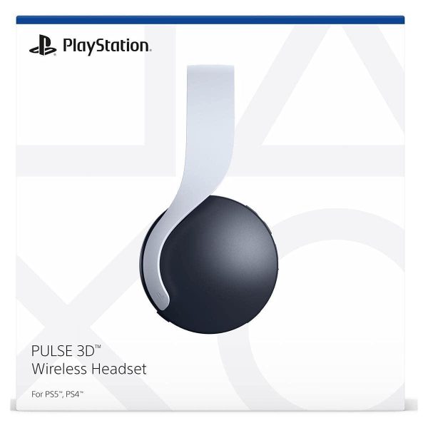 Sony PlayStation PULSE 3D Wireless On Ear Headset (Black,White) Online Sale