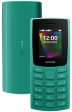 (Refurbished) Nokia 106 Single Sim, Keypad Phone with Built-in UPI Payments App, Long-Lasting Battery, Wireless FM Radio & MP3 Player, and MicroSD Card Slot | Green Online Hot Sale