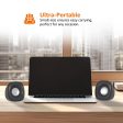 amazon basics 2.0 Multimedia Speaker for PC | 3.5 mm Aux-in | 2x3W | for PC, Laptop, Tablet Online Sale