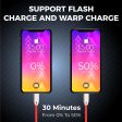 Kratos 65W Fast Charger Adapter & USB-A to Type C Cable Combo, Compatible with Samsung, OnePlus, Realme, Xiaomi, Oppo, Vivo & Other Smartphones, Type C Charger Supports Dash, Warp, Vooc, SuperVooc Discount