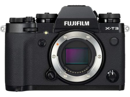 Fujifilm X-T3 26.1 MP Mirrorless Camera Body (APS-C X-Trans CMOS 4 Sensor, X-Processor 4, EVF, LCD Tilt Touchscreen, Fast & Accurate AF, Face Eye AF, 4K 60P Video, Film Simulation Modes) - Black Supply