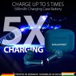 Blaupunkt Newly Launched Btw100 Xtreme Truly Wireless Bluetooth in Ear Earbuds I 99H Playtime* I Quad Mic I Crispr Enc Tech I Gaming Mode I Turbovolt Charging I Bt Version 5.3 (Blue) Cheap