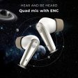 Noise Buds X Prime in-Ear Truly Wireless Earbuds with 120H of Playtime, Quad Mic with ENC, Instacharge(10 min=200 min),Premium Dual Tone Finish, 11mm Driver, BT v5.3(Champagne White) Online