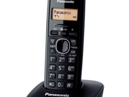 Panasonic 3411 Cordless Landline Phone Black Cheap