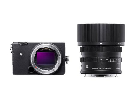 Sigma fp Mirrorless Digital Camera with 45mm f2.8 Contemporary Lens For Cheap