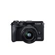 Canon EOS M6 Mark II Mirrorless Camera with EF-M 15-45mm IS STM Lens and EVF (Black) Cheap