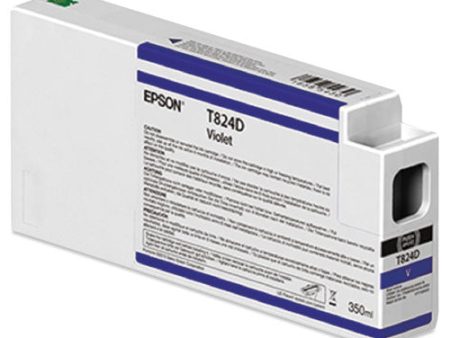 Epson T824D00 P8000 P9000 Ultrachrome HDX Ink 350ml Violet Sale